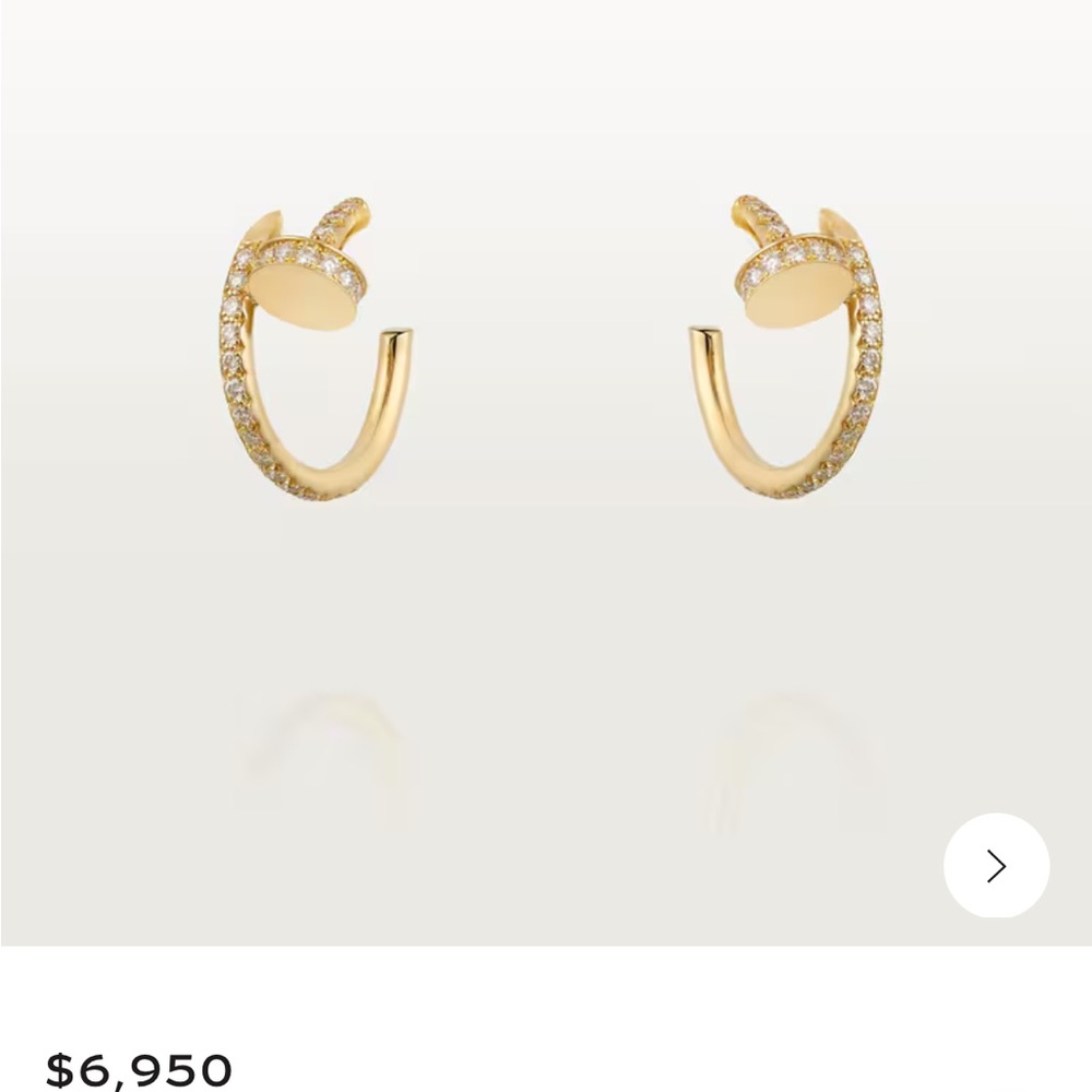 Cartier Juste Un Clou Hoop Earrings